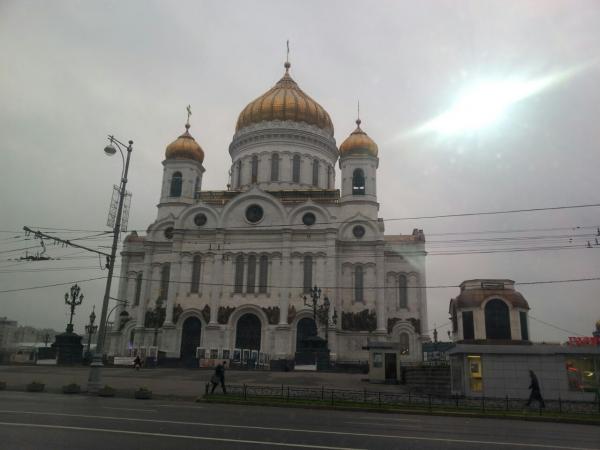Мир глазами ВИТАПРОМ: Кафедральный соборный храм Христа Спасителя в Москве
